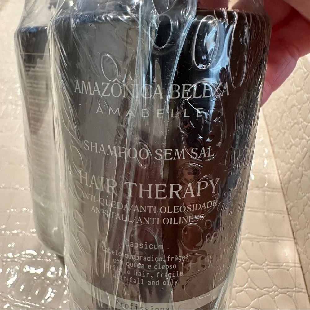 Hair Therapy Shampoo & Conditioner Set Thicken Anti-Hair Loss & Oil Control #QB2